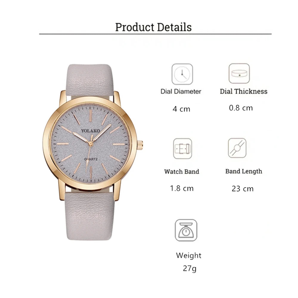 LADY - Grey Yellow - Pink Rubber - Quartz - 34mm