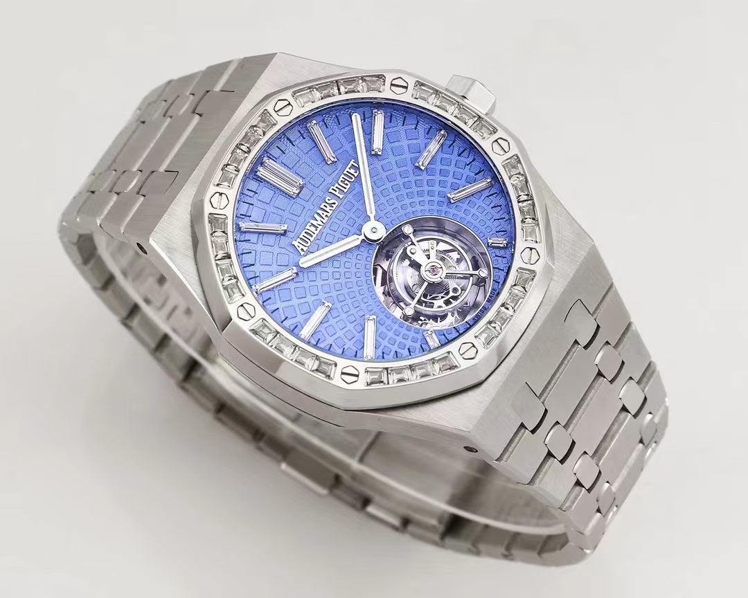 Blue Silver- Blue 904L Steel - Automatic - 41mm