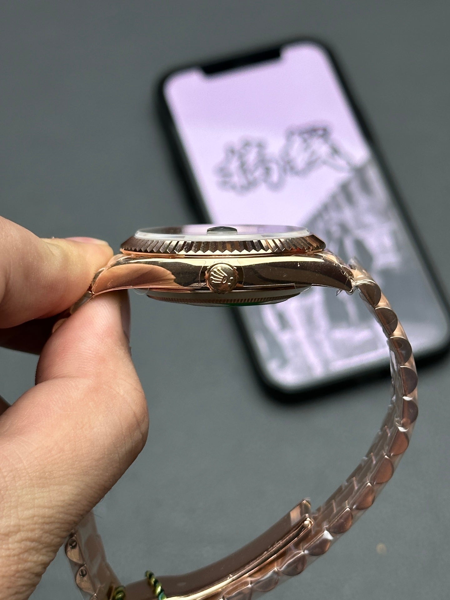 Rolex GMT-Master II, custom green & yellow