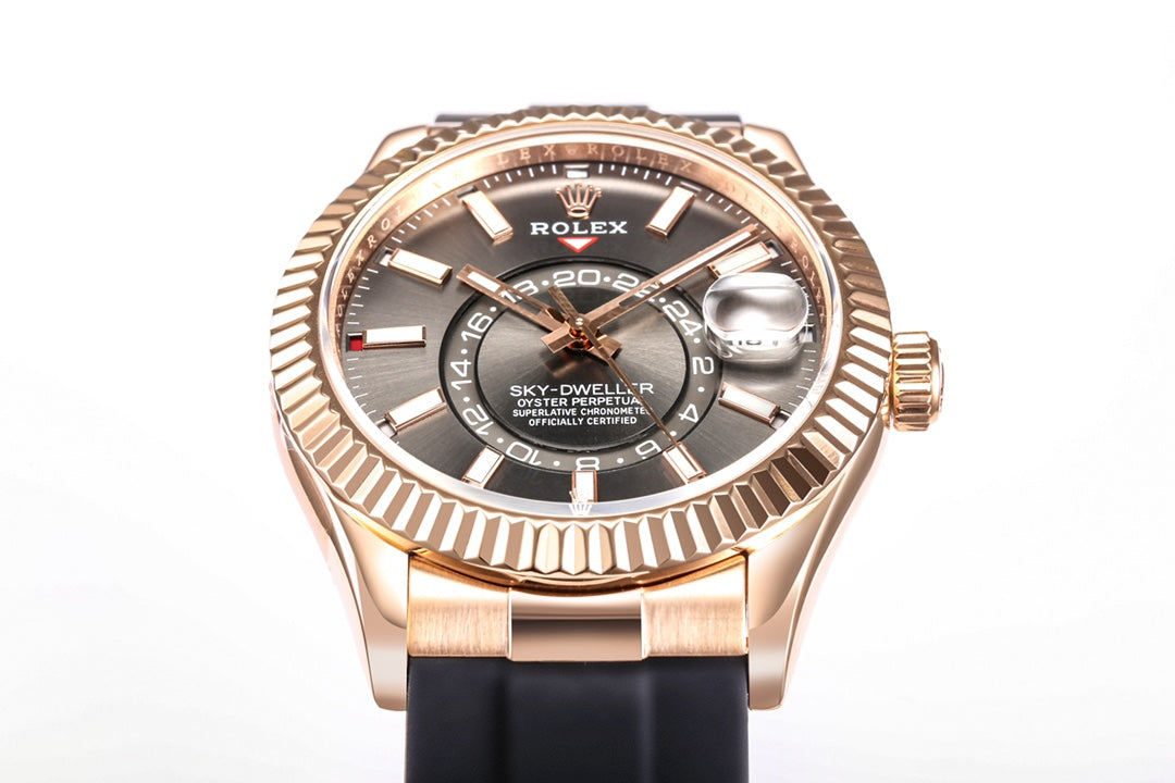 Rolex Yacht-Master 42, Everose, grey dial