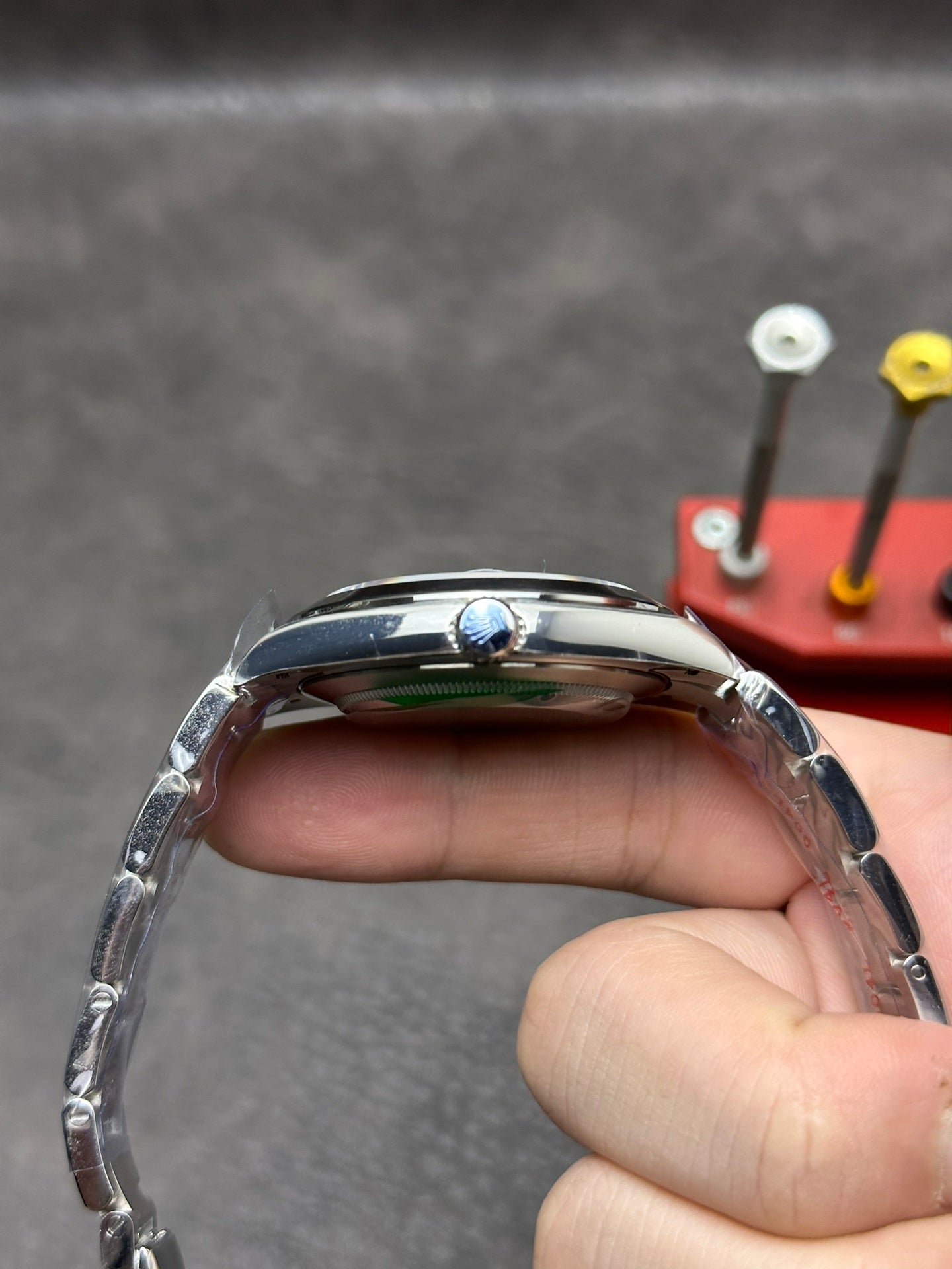 Rolex Oyster Perpetual Datejust 41, stainless steel, blue dial