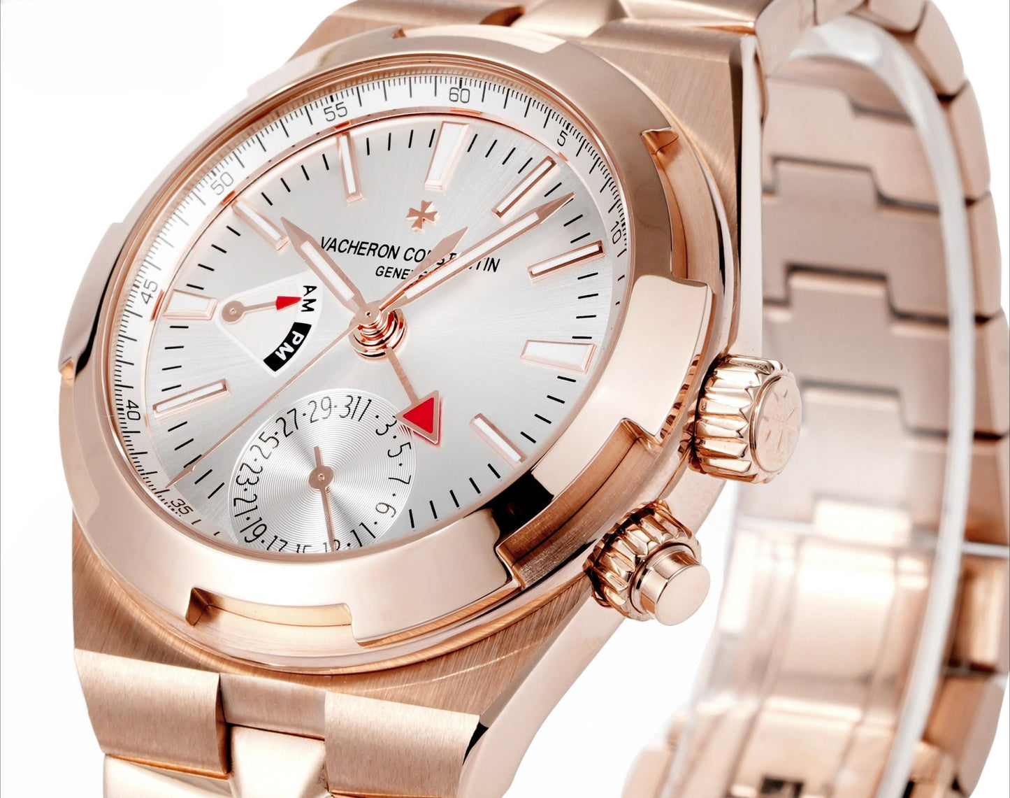 White Silver -Rosegold 904L Steel - Automatic - 41mm