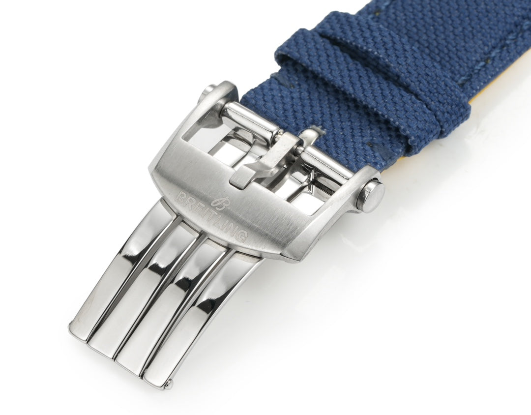 Silver Ceramic- Blue AVG - Blue Rubber - Automatic - 42mm