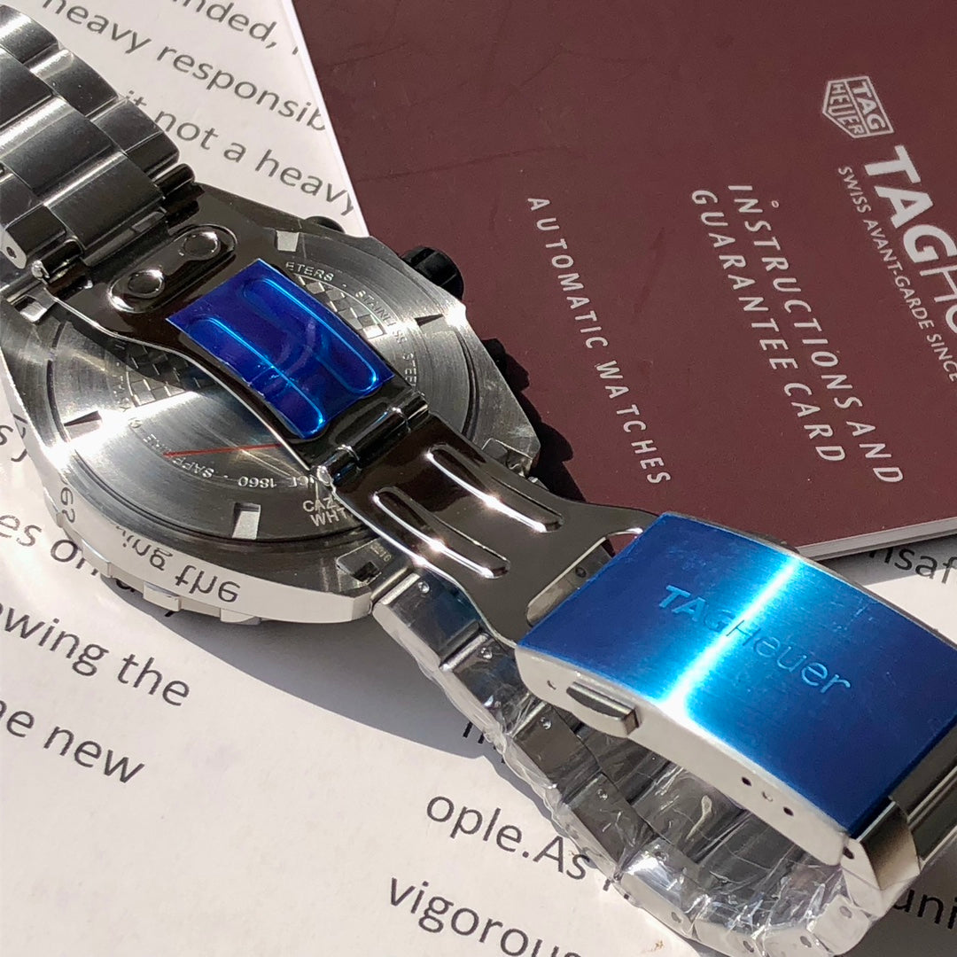 Chronograph - Yellow - 904L Steel - Quartz - 41mm