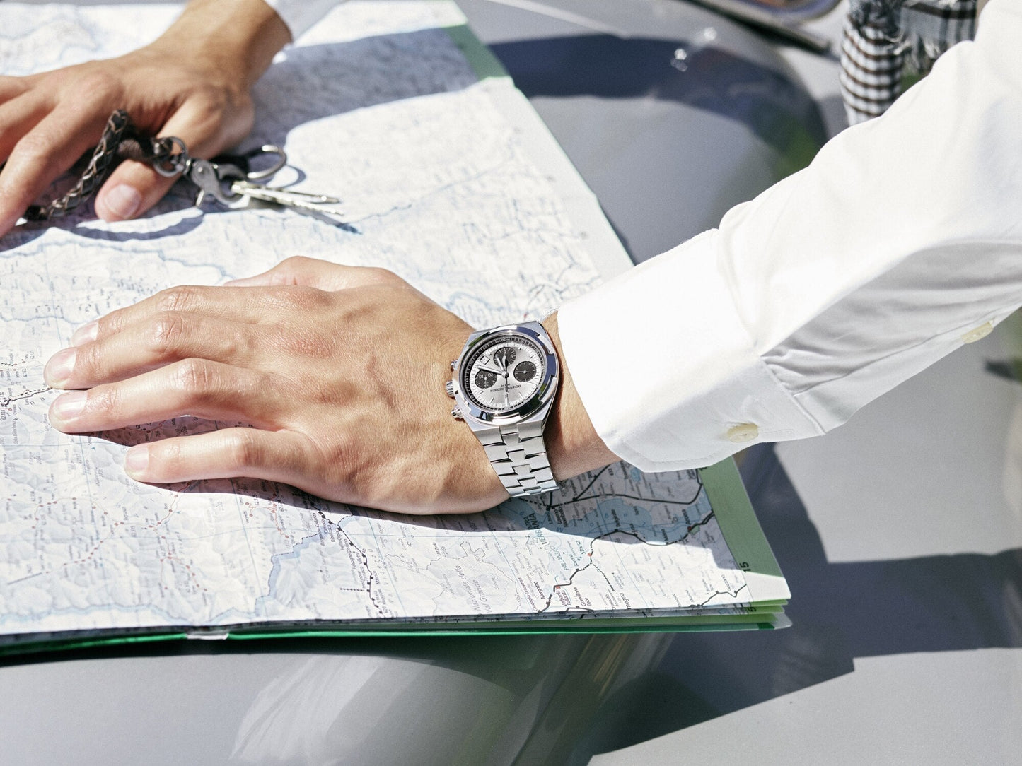 Chronograph-Silver - White 904L Silver - Automatic - 41mm