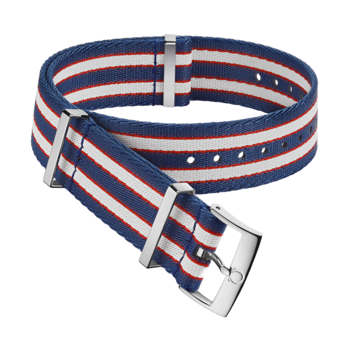 Nylon canvas colored strap for S-master 300M 42mm