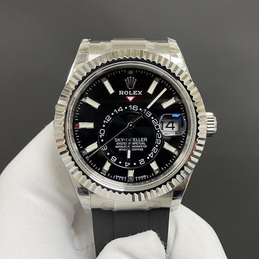 Rolex Sky-Dweller 42 - Black Silver (Rubber)