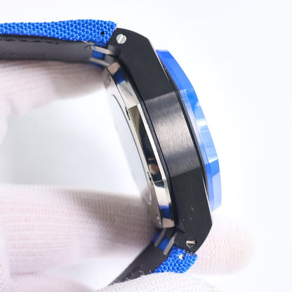 Chronograph -Blue Ceramic- Blue Rubber- Automatic - 44mm