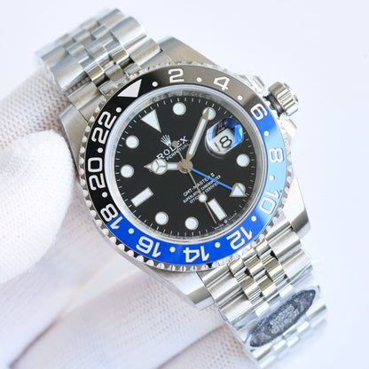 Rolex GMT-Master II, blue & black bezel (“Batman”)