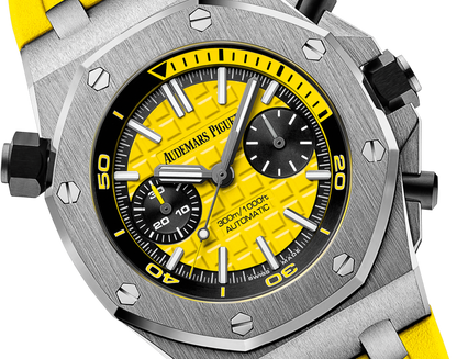 26703ST.OO - Yellow -Yellow Rubber - Quartz- 42mm
