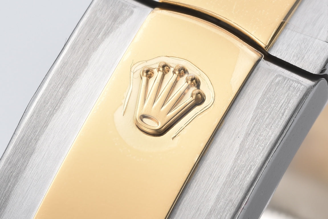 Rolex Oyster Perpetual Datejust 41, stainless steel, yellow dial / colored dial