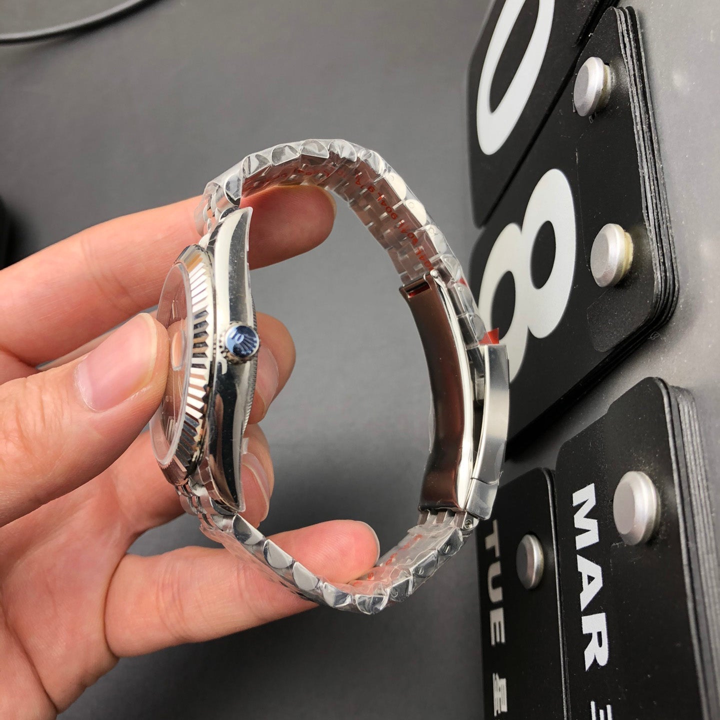 Rolex Oyster Perpetual Datejust 41, stainless steel, blue dial