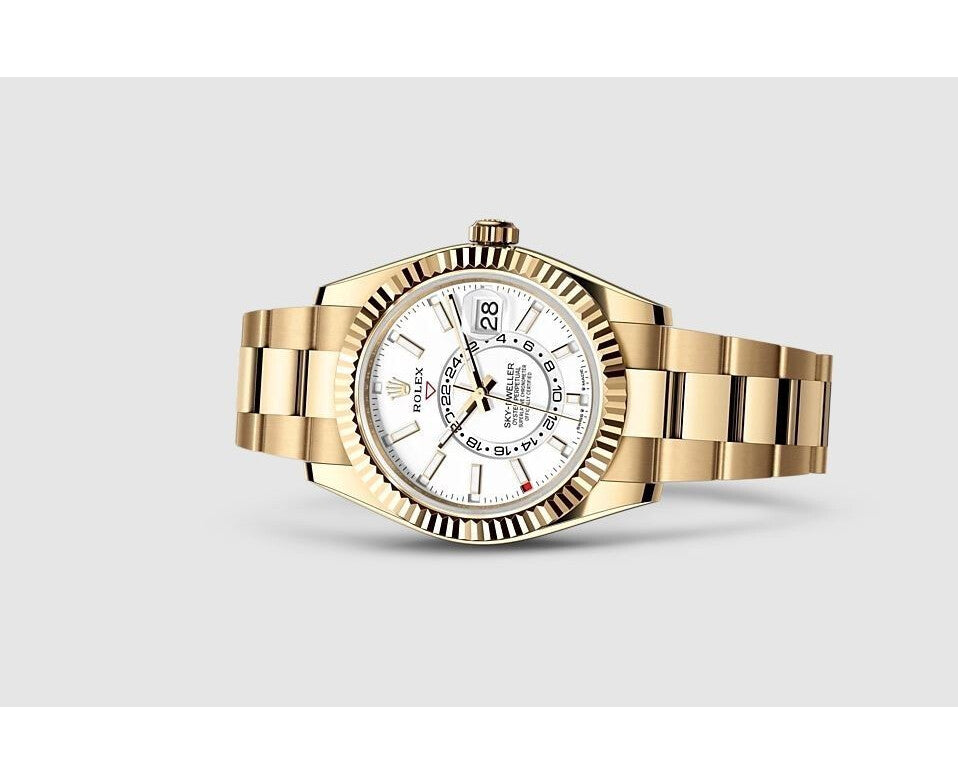 Rolex Yacht-Master 42, yellow gold / two-tone style