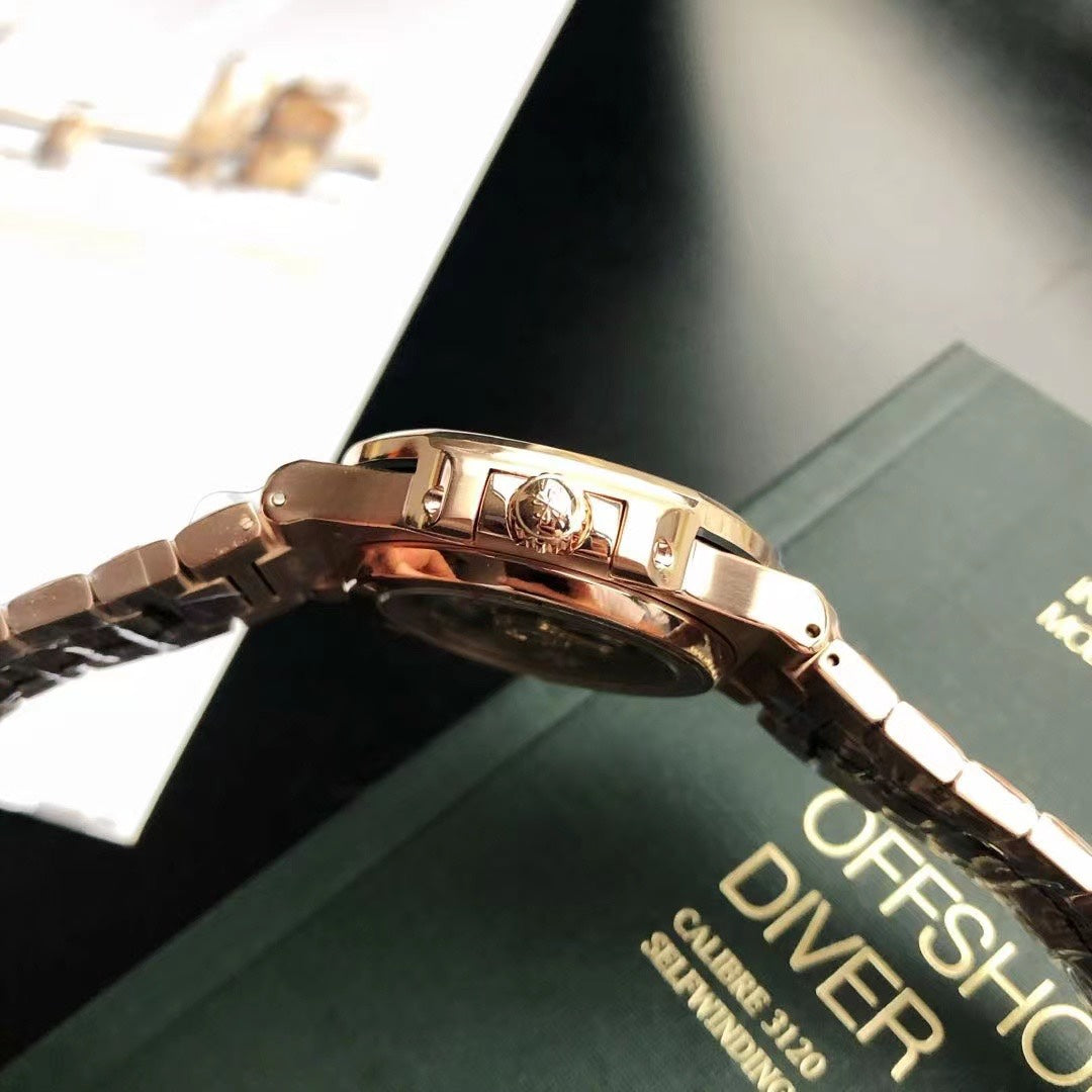 Brwon - Rosegold 904L Steel - Automatic - 41mm