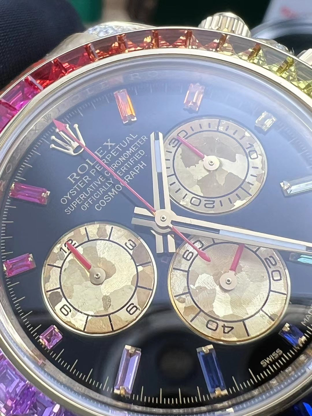 Rolex Cosmograph Daytona, Rainbow bezel