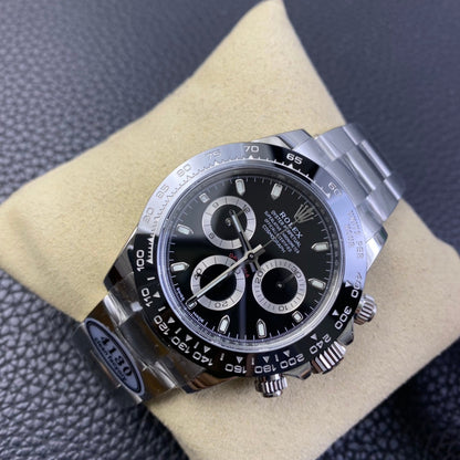 Rolex Oyster Perpetual Cosmograph Daytona, stainless steel, black dial