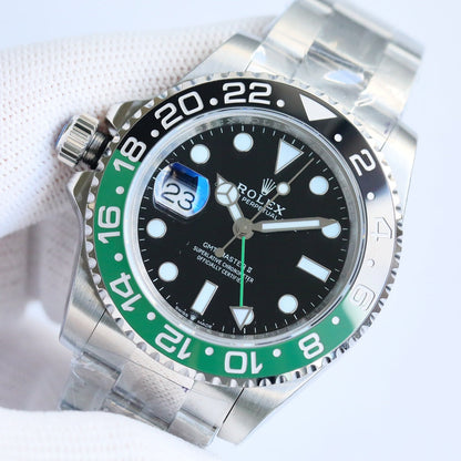 Rolex GMT-Master II, ref. 126720VTNR, left-handed green & black