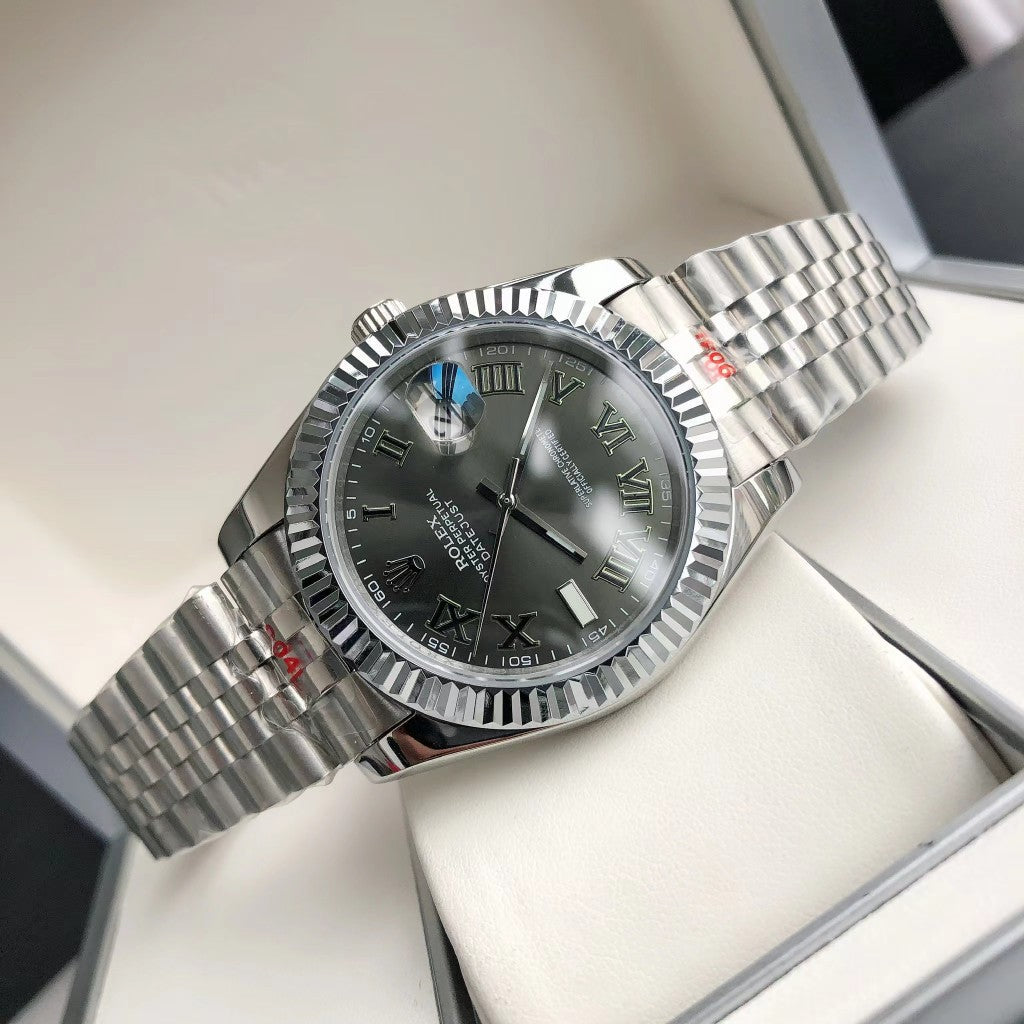 Rolex Oyster Perpetual 41, silver/white dial