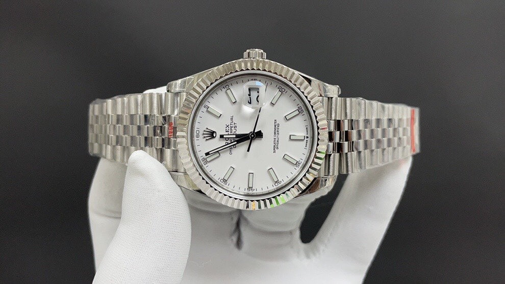 Rolex Datejust 41 White Rolesor