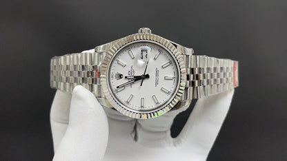 Rolex Datejust 41 White Rolesor