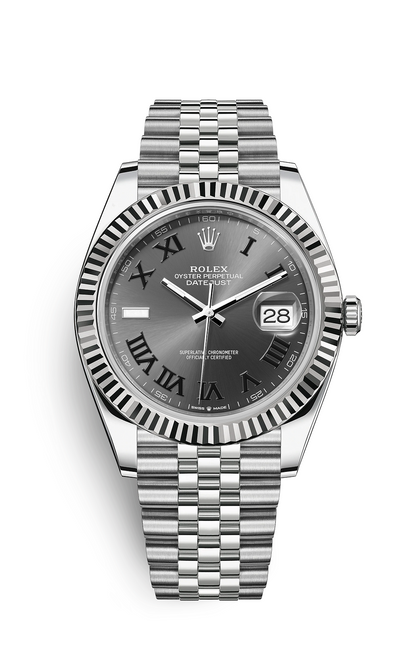 Rolex Oyster Perpetual 41, silver/white dial