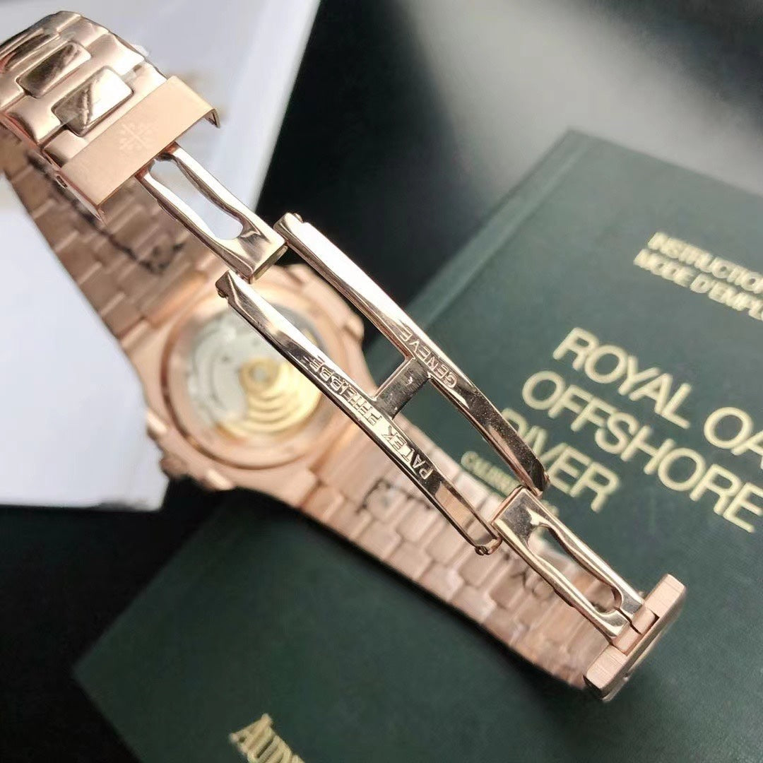 Brwon - Rosegold 904L Steel - Automatic - 41mm