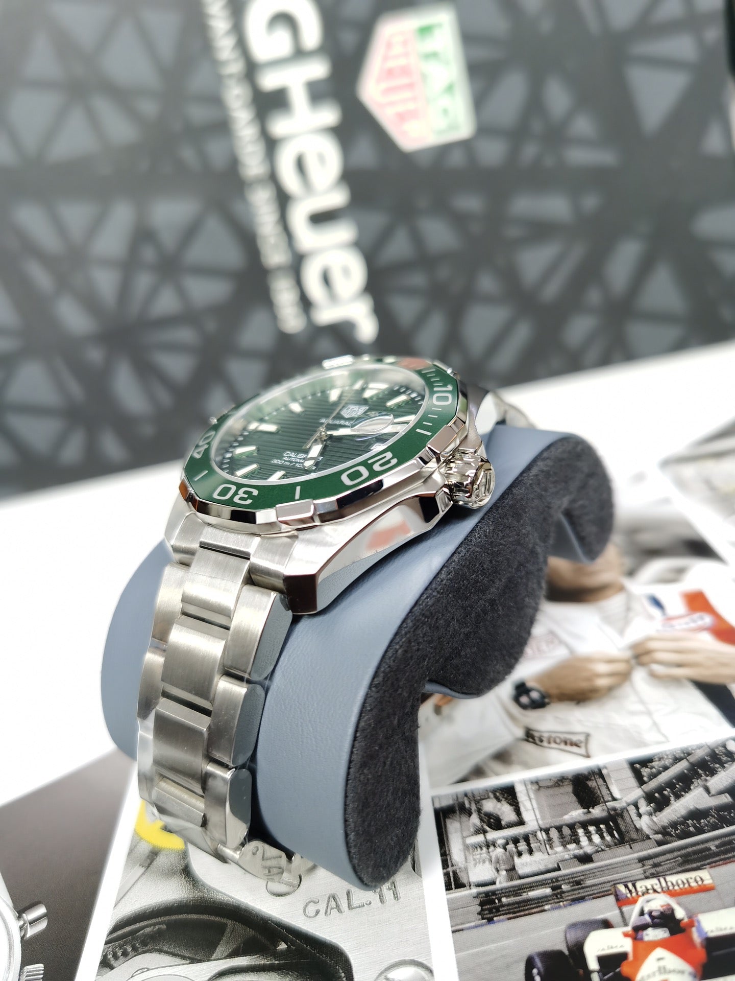 Green -Silver 904L Steel - Automatic - 43mm
