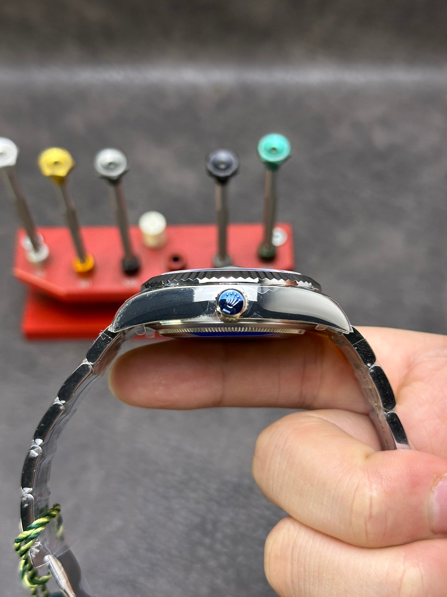 Rolex Yacht-Master 42, green & white