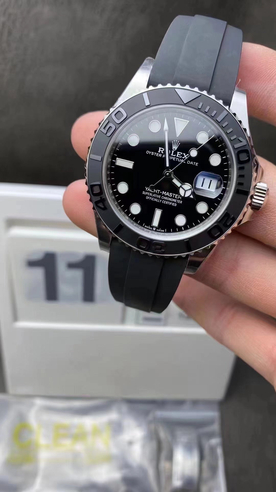 Rolex Sky-Dweller 42 - Black Silver (Black Rubber)