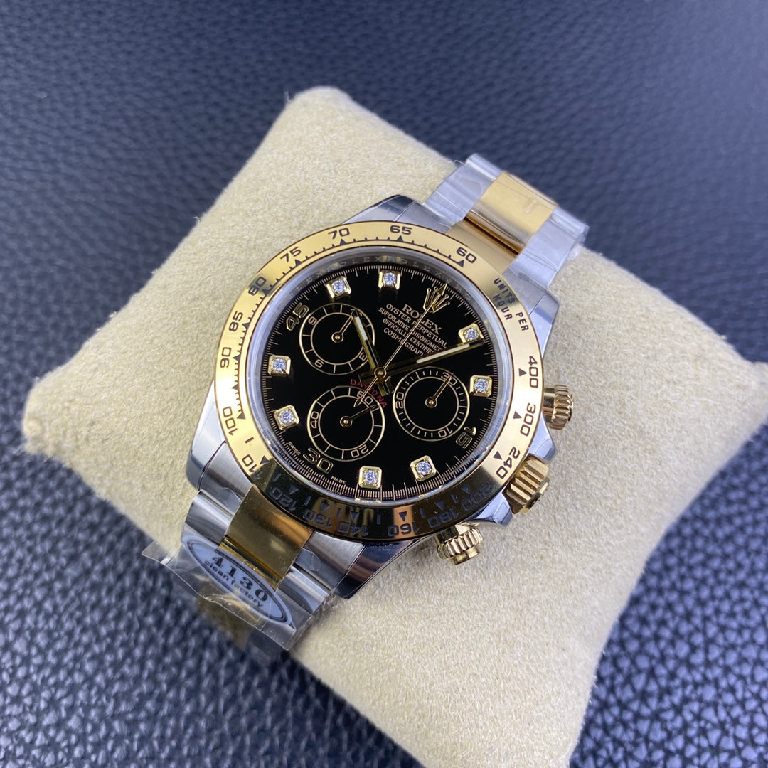Rolex Cosmograph Daytona 40 - Black Yellow Steel