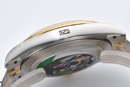 Rolex Oyster Perpetual Datejust 41, stainless steel, yellow dial / colored dial