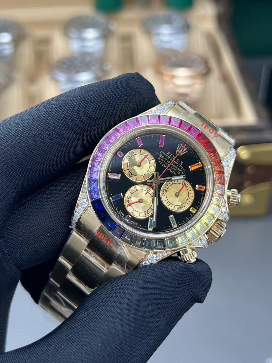 Rolex Cosmograph Daytona, Rainbow bezel