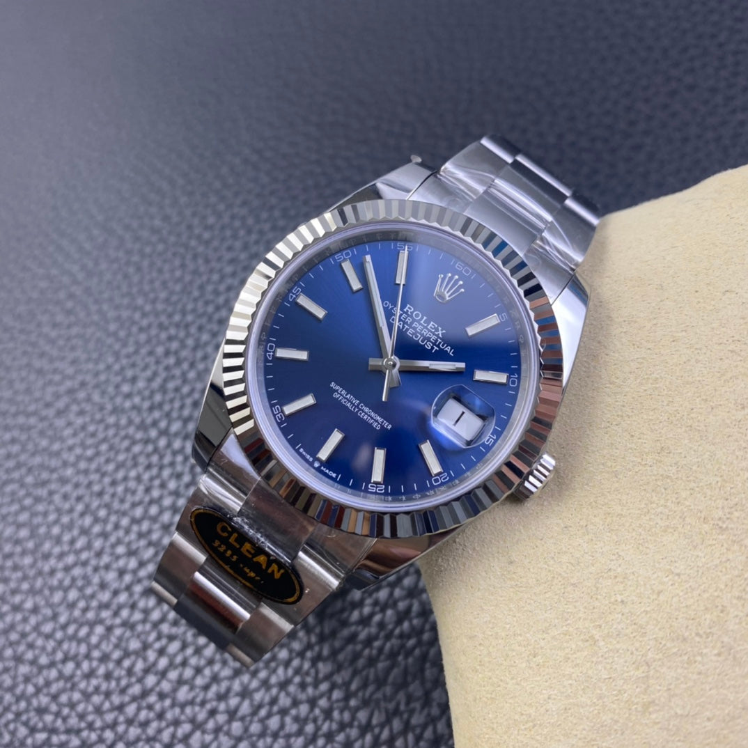 Rolex Oyster Perpetual Datejust 41, ref. 126334, blue dial