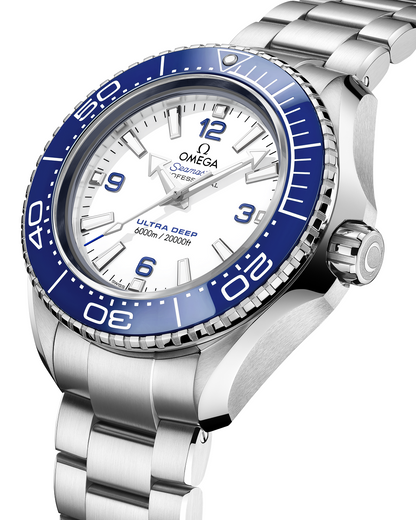 L Size- Blue Ceramic - Silver 904L Steel - Automatic - 45.5mm