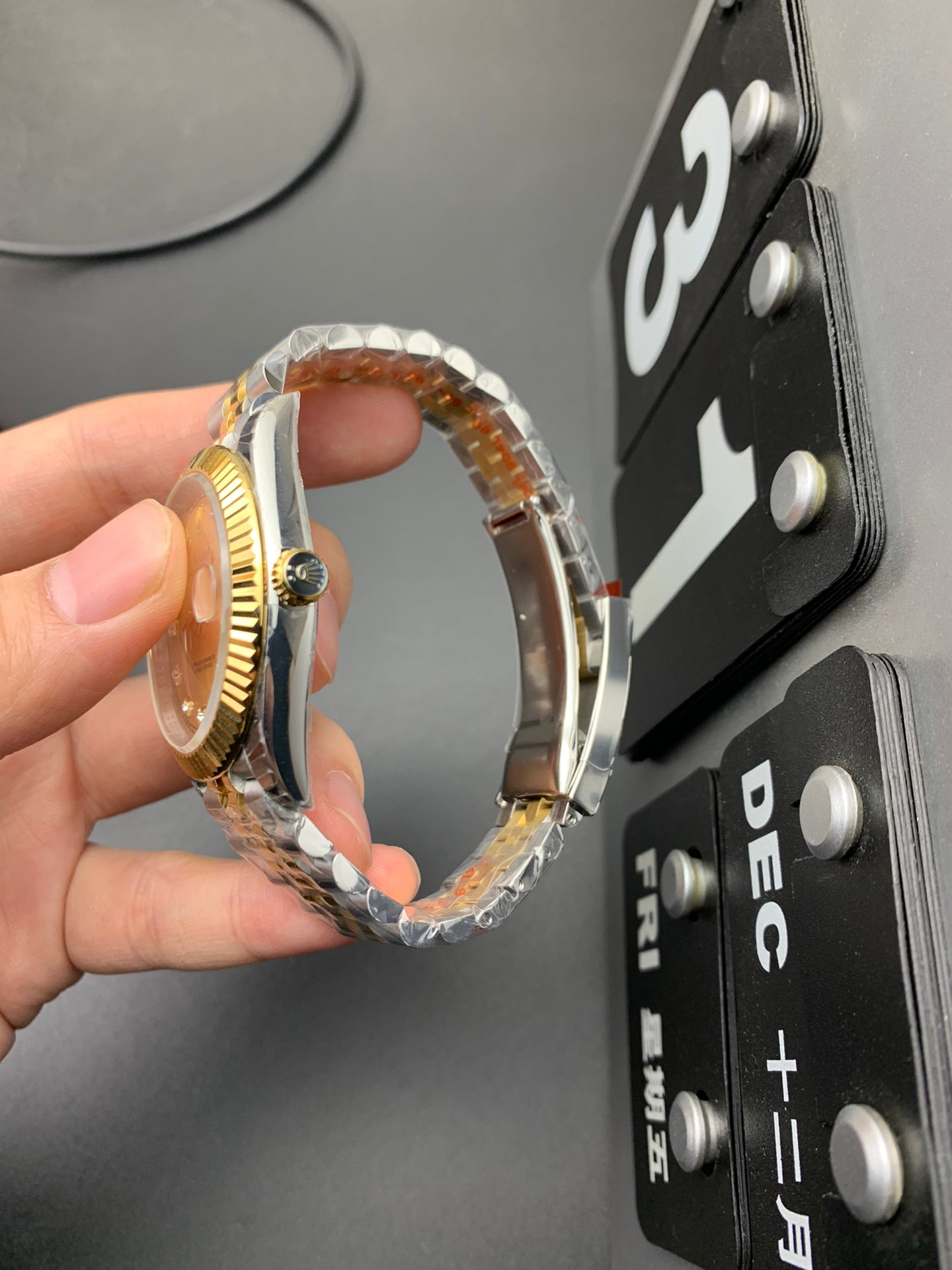 Rolex Day-Date 40 / Datejust 41, full yellow gold style