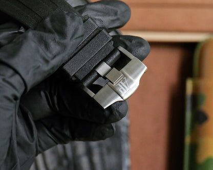 TOP! Chronograph- Black Ceramic- Black Rubber - Automatic - 44mm