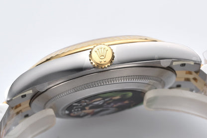 Rolex Oyster Perpetual Datejust 41, stainless steel, yellow dial / colored dial