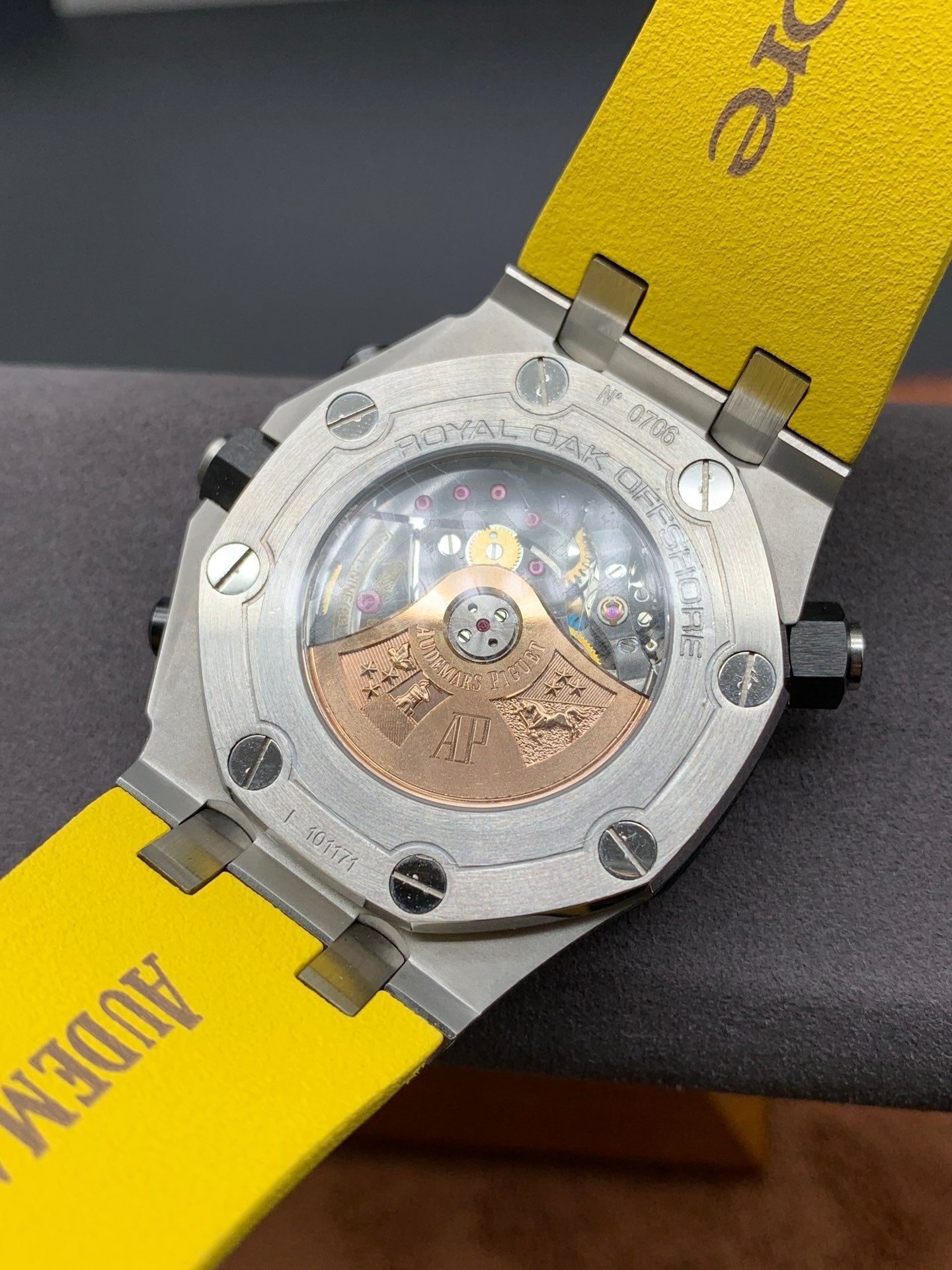 Chronograph -26703ST Yellow Black - Yellow Rubber -Automatic - 42mm