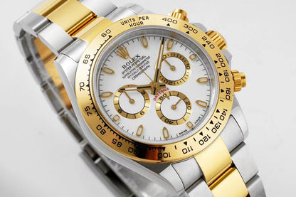 Rolex Cosmograph Daytona, stainless steel, white dial