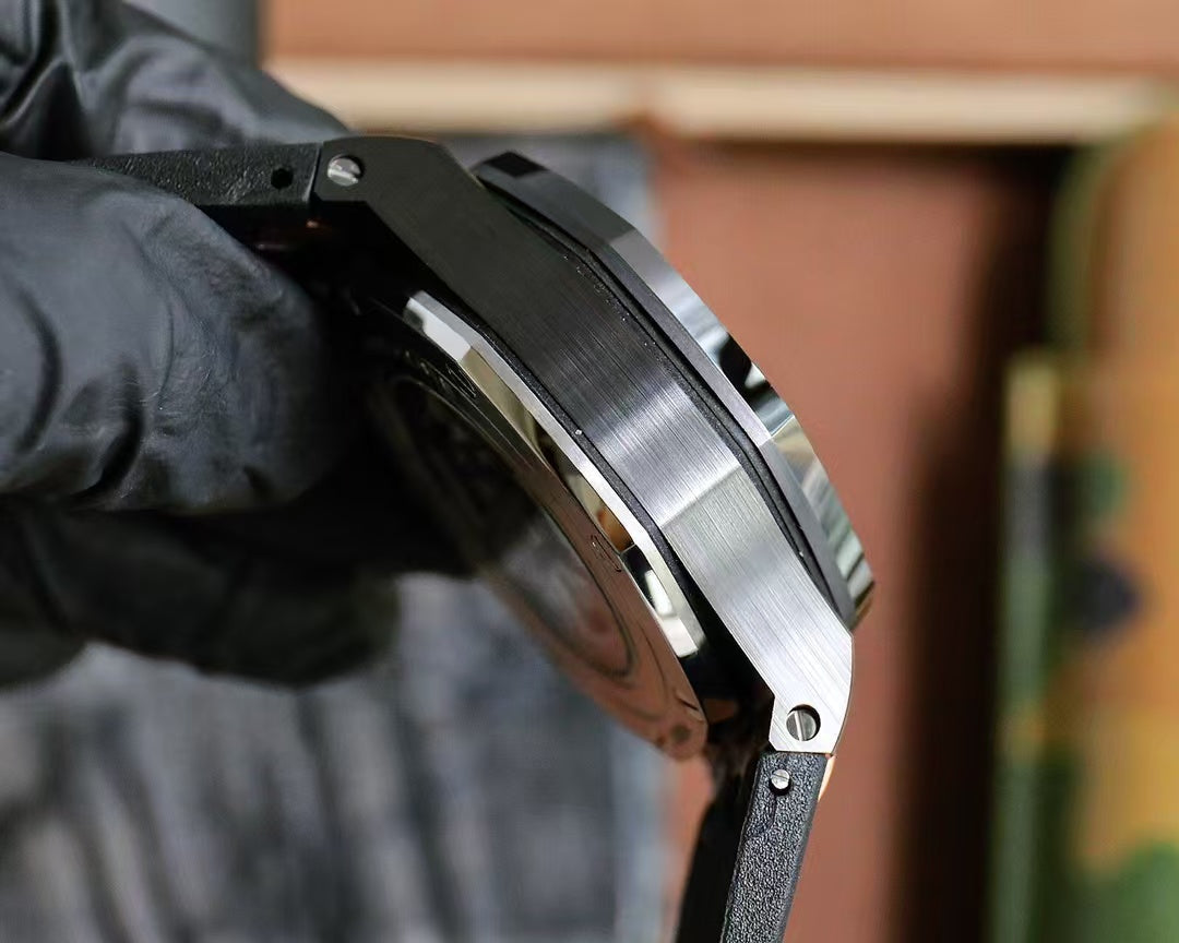 Chronograph-Grey Ceramic- Black Rubber - Automatic - 44mm