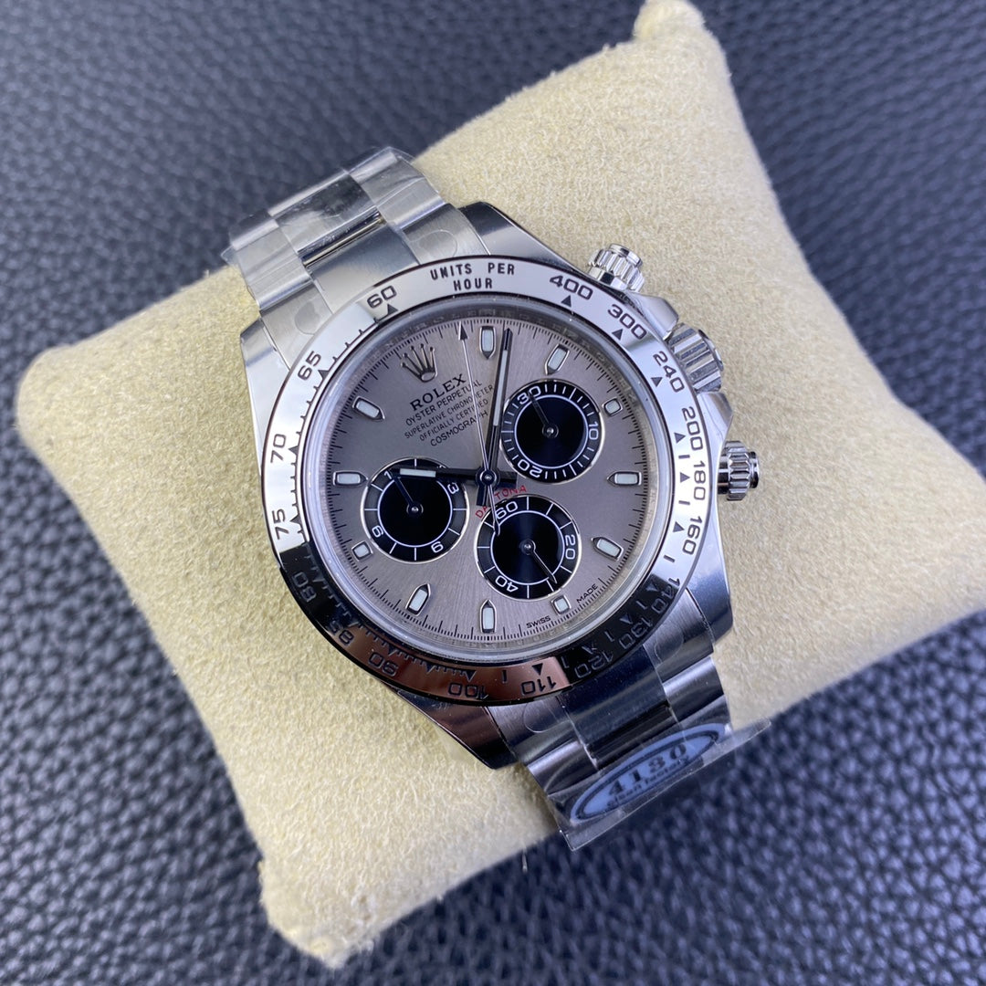 Rolex Cosmograph Daytona 40 - Black White Steel