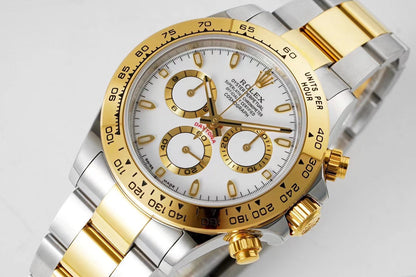 Rolex Cosmograph Daytona, stainless steel, white dial