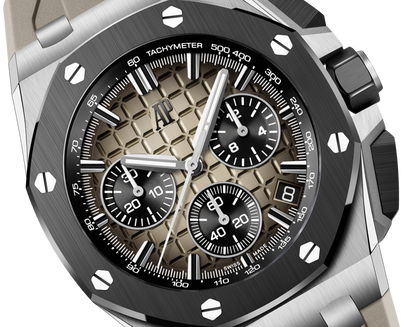 Amost gone! Grey Rubber Strap - 904L Steel - Automatic - 43mm