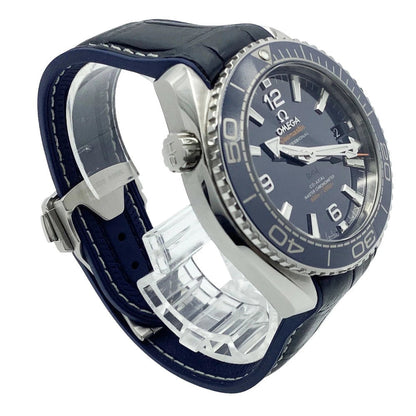 215.33.44.21.03.001- Ceramic bezel Blue 904L Steel - Blue Leather - Automatic -43.5mm