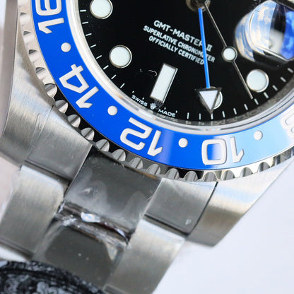 Rolex GMT-Master II, blue & black bezel (“Batman”)