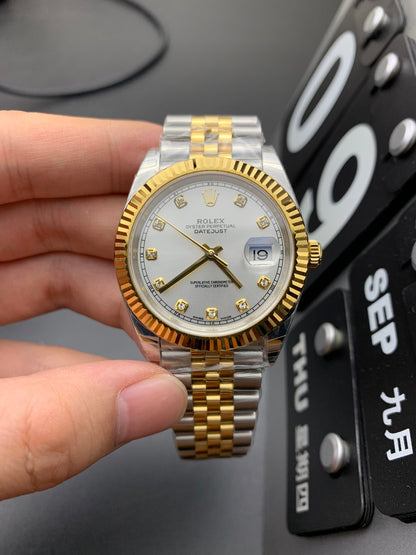 Rolex Lady-Datejust 31 (Steel and Diamonds)