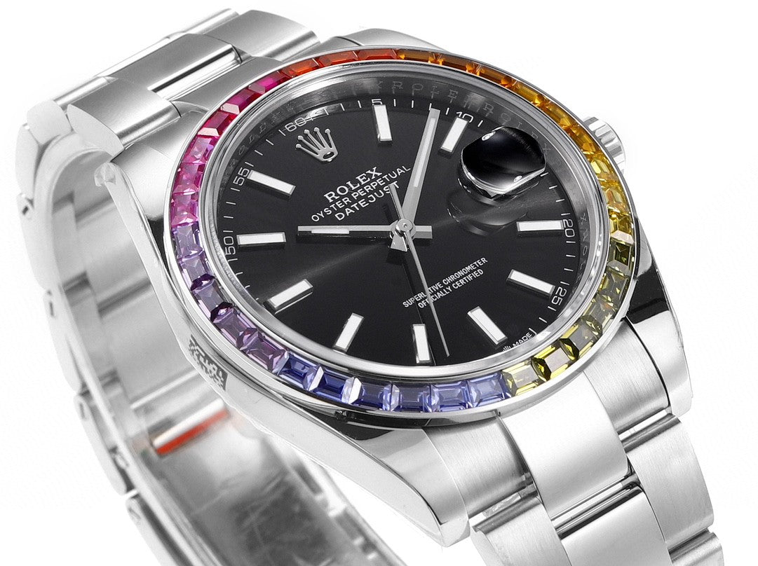 Rolex Datejust 41 Oystersteel (Multi-Color Dial)