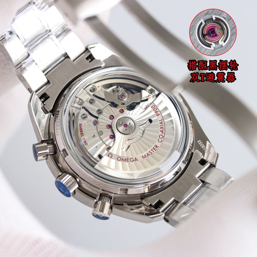 Chronograph -329.30.44.51.01.001 - Black Ceramic- 316L Steel- Automatic - 44mm