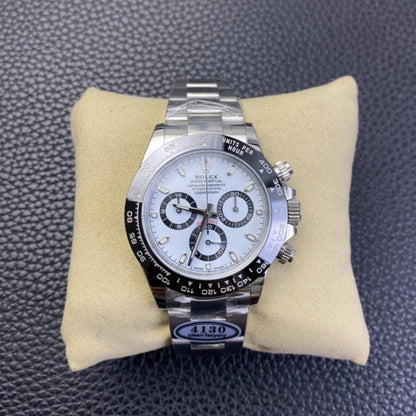 Rolex Cosmograph Daytona, stainless steel, white dial