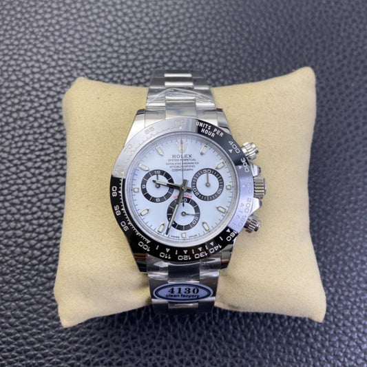 Rolex Cosmograph Daytona, stainless steel, white dial